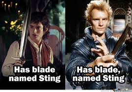 blade named Sting