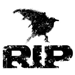 RIP Raven Logo square
