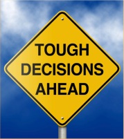 86. Tough decisions ahead