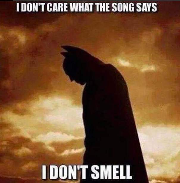 1. I-dont-care-what-the-song-says-I-dont-smell